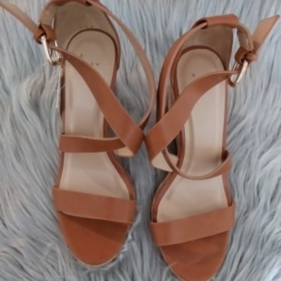 a new day Shoes - a new day ankle strap wedge